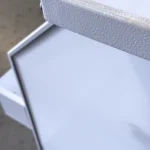 Compact Portable Bar White Frame - Counter Detail