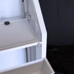 Compact Portable Bar White Frame - Detail