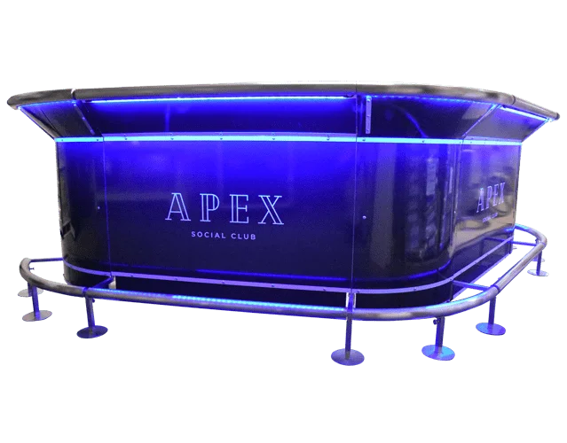 APEX Custom mobile bar with graphics