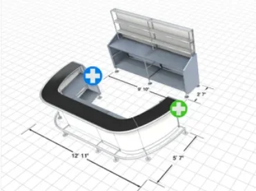 Custom Flash Bar shape builder