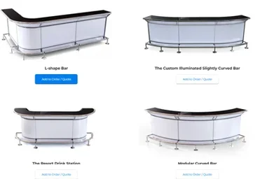 Popular Flash Bar shapes